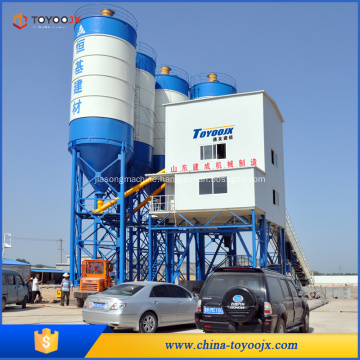 Stationary fixed central mix Concrete batching plants